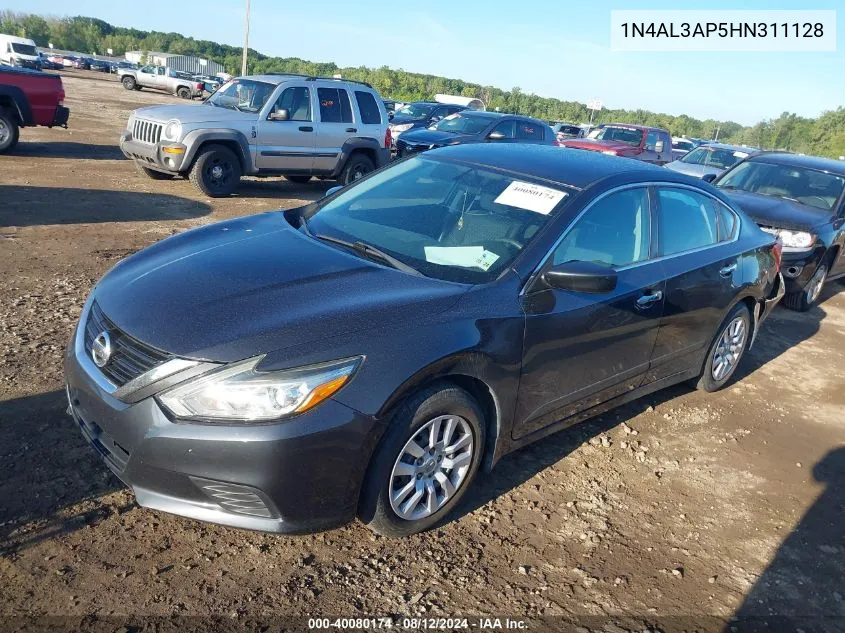 2017 Nissan Altima 2.5 S VIN: 1N4AL3AP5HN311128 Lot: 40080174