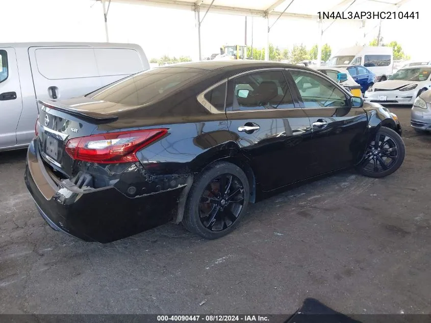 1N4AL3AP3HC210441 2017 Nissan Altima 2.5 Sr