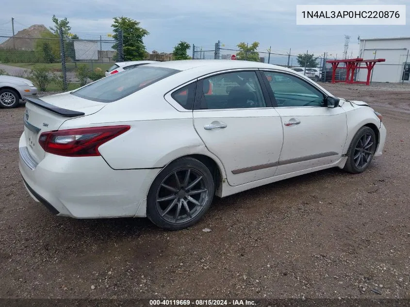 1N4AL3AP0HC220876 2017 Nissan Altima 2.5 Sr