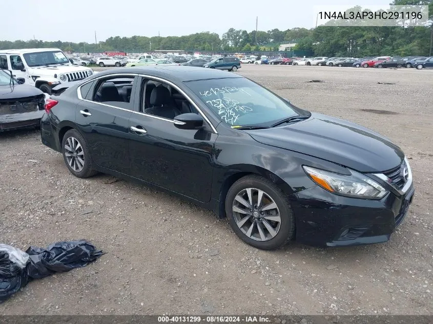 2017 Nissan Altima 2.5 Sl VIN: 1N4AL3AP3HC291196 Lot: 40131299