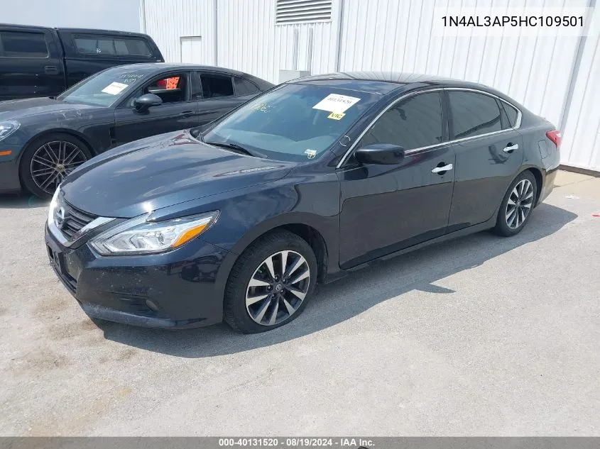 1N4AL3AP5HC109501 2017 Nissan Altima 2.5 Sv