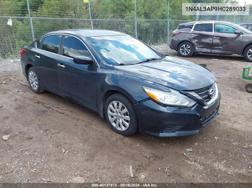 2017 Nissan Altima 2.5 S VIN: 1N4AL3AP9HC289033 Lot: 40137472