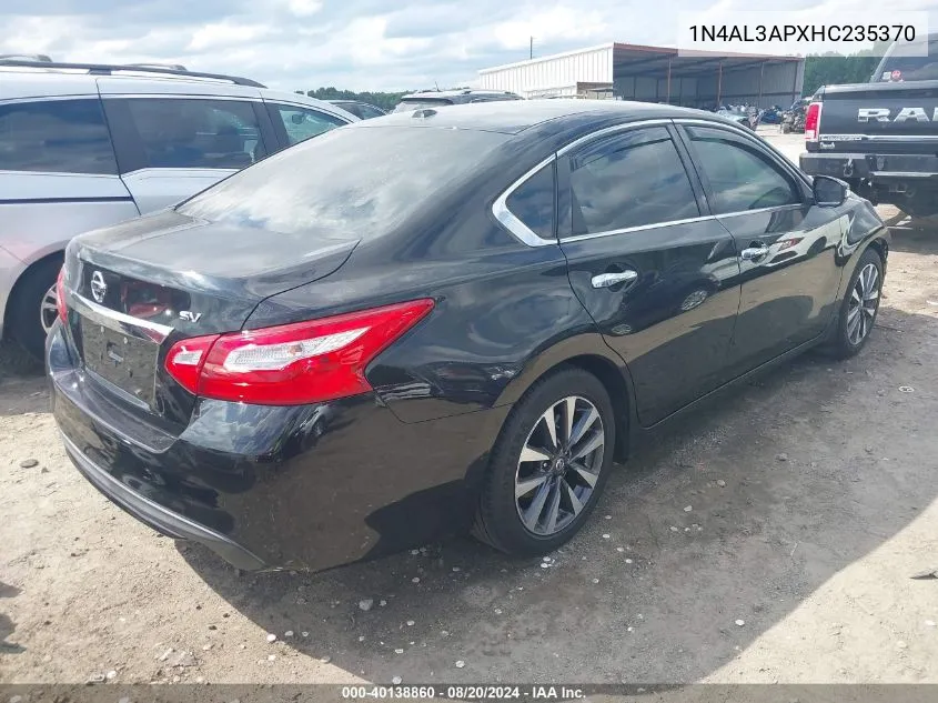 1N4AL3APXHC235370 2017 Nissan Altima 2.5 Sv