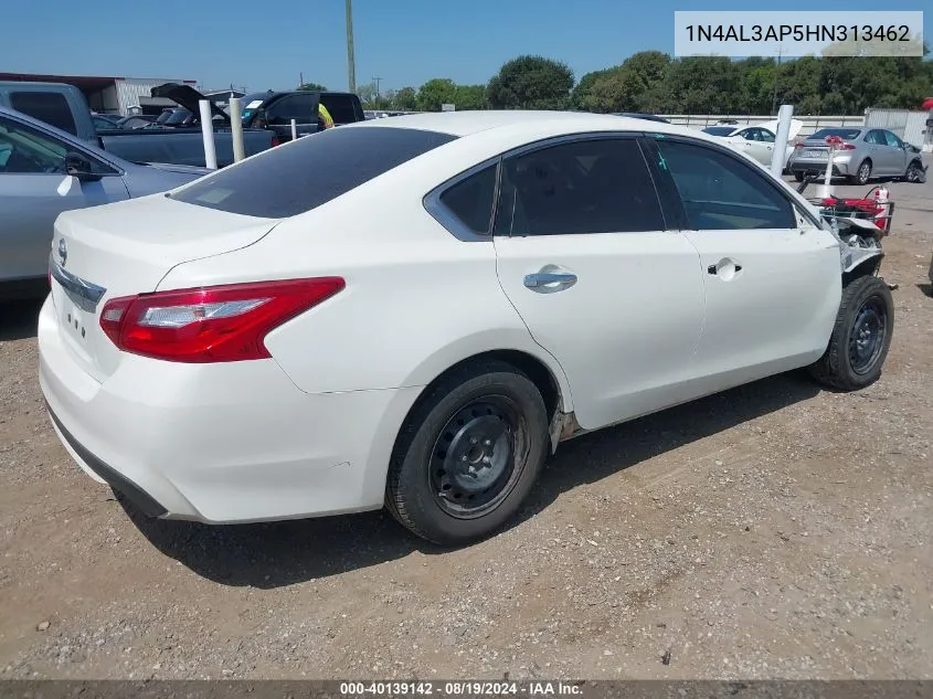 2017 Nissan Altima 2.5 S VIN: 1N4AL3AP5HN313462 Lot: 40139142