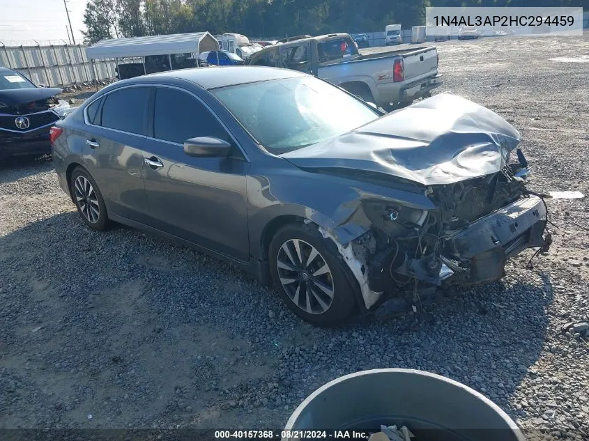 1N4AL3AP2HC294459 2017 Nissan Altima 2.5/S/Sv/Sl/Sr