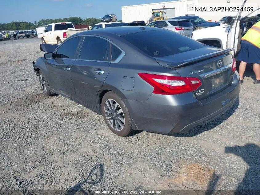 1N4AL3AP2HC294459 2017 Nissan Altima 2.5/S/Sv/Sl/Sr