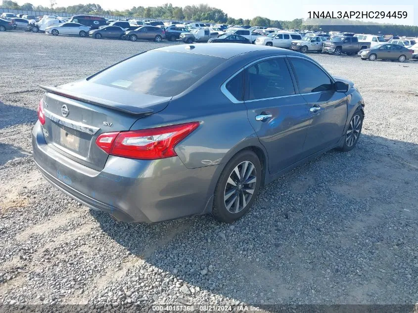 1N4AL3AP2HC294459 2017 Nissan Altima 2.5/S/Sv/Sl/Sr