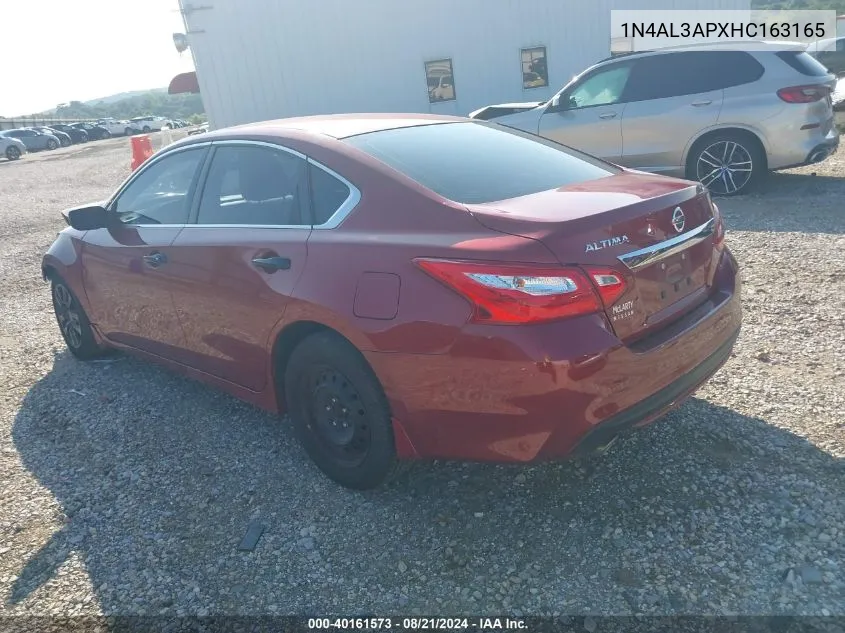 1N4AL3APXHC163165 2017 Nissan Altima 2.5/S/Sv/Sl/Sr