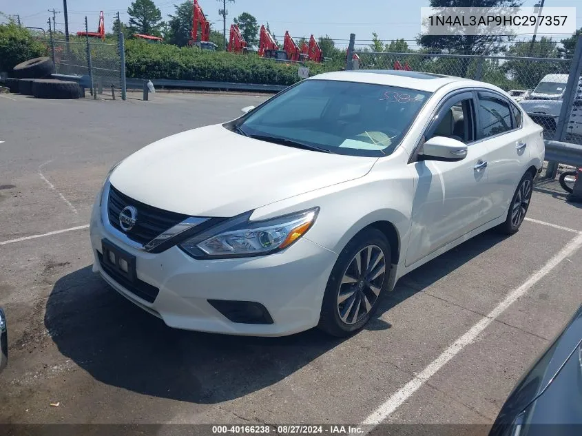 2017 Nissan Altima 2.5 Sv VIN: 1N4AL3AP9HC297357 Lot: 40166238