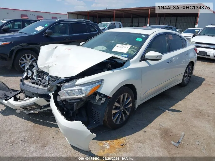 2017 Nissan Altima 2.5 Sv VIN: 1N4AL3APXHC134376 Lot: 40174493