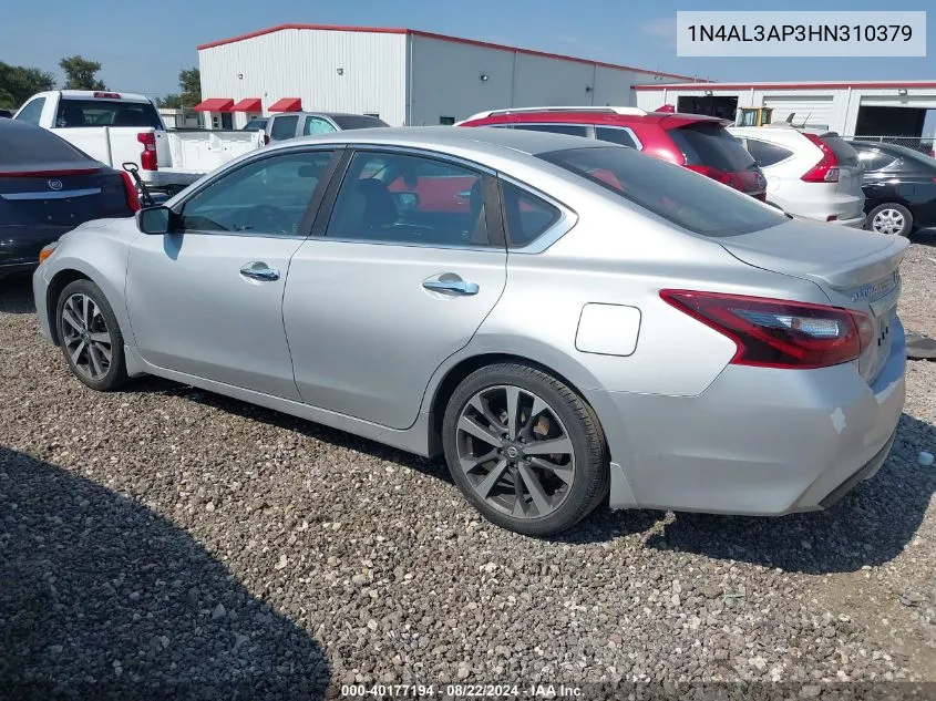 1N4AL3AP3HN310379 2017 Nissan Altima 2.5 Sr