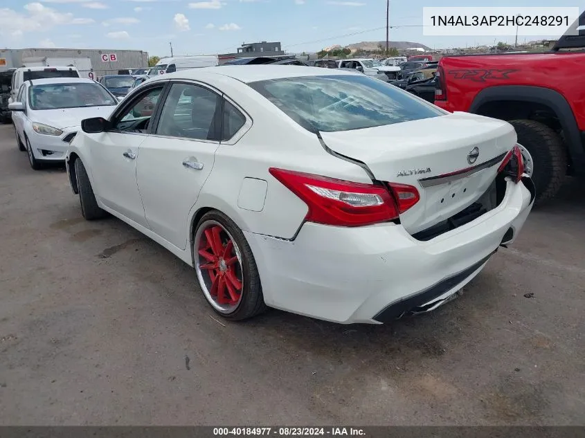 1N4AL3AP2HC248291 2017 Nissan Altima 2.5 S