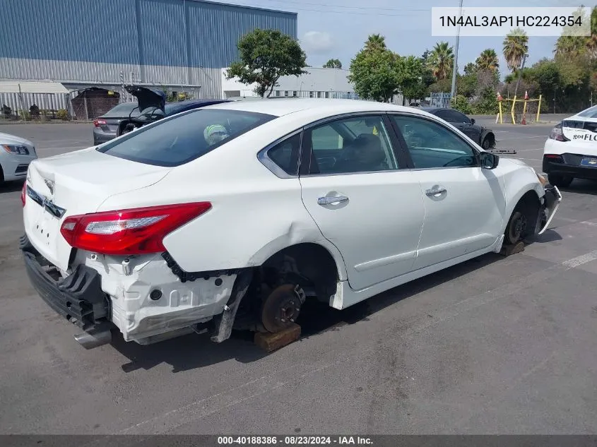 1N4AL3AP1HC224354 2017 Nissan Altima 2.5/S/Sv/Sl/Sr