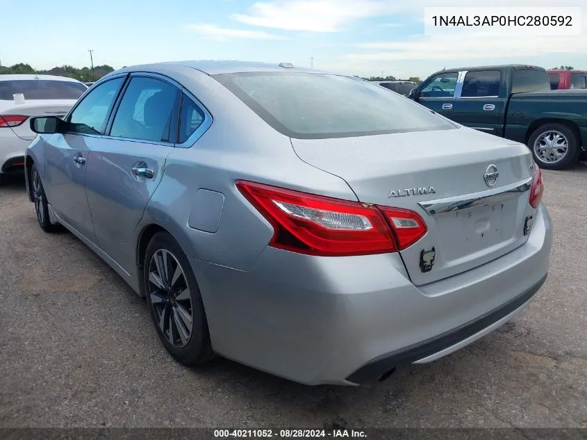 1N4AL3AP0HC280592 2017 Nissan Altima 2.5 Sv