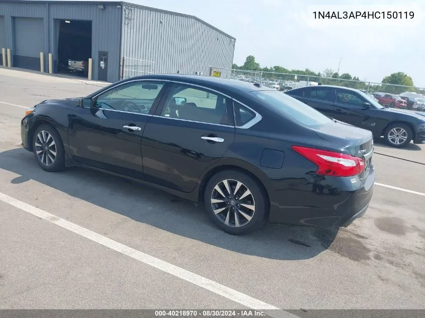 1N4AL3AP4HC150119 2017 Nissan Altima 2.5 Sv