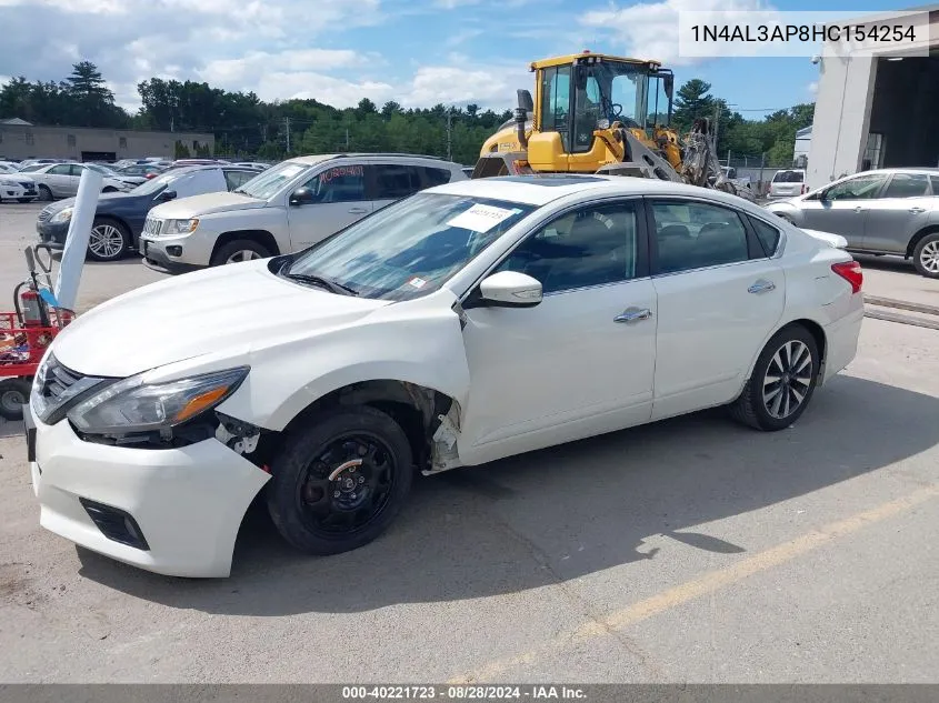 2017 Nissan Altima 2.5 Sl VIN: 1N4AL3AP8HC154254 Lot: 40221723