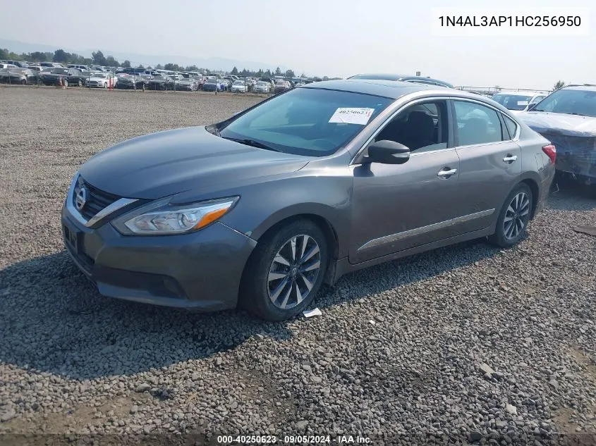 2017 Nissan Altima 2.5 Sv VIN: 1N4AL3AP1HC256950 Lot: 40250623