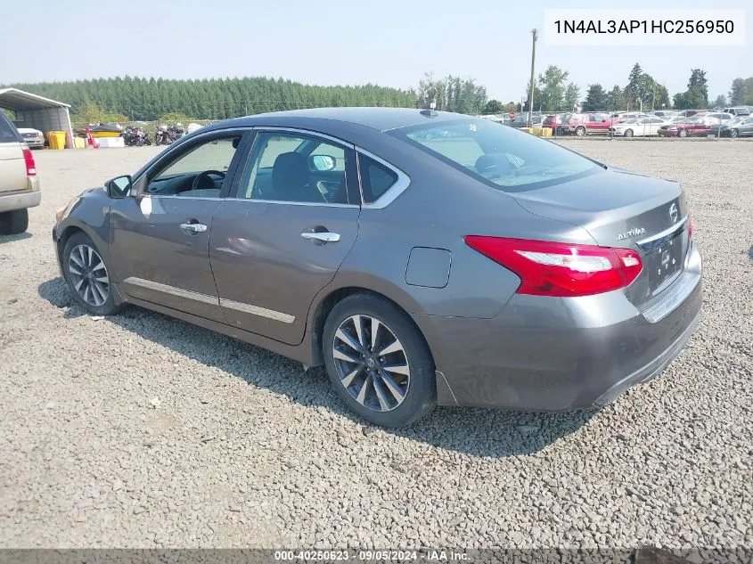 2017 Nissan Altima 2.5 Sv VIN: 1N4AL3AP1HC256950 Lot: 40250623