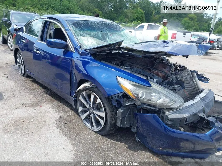 2017 Nissan Altima 2.5 Sr VIN: 1N4AL3AP8HN306912 Lot: 40250853