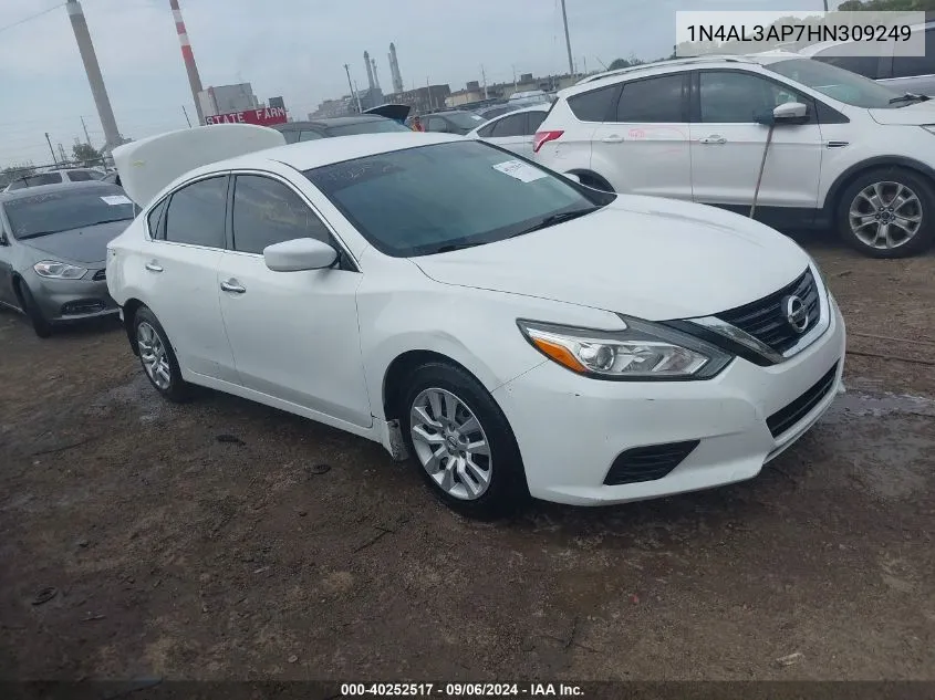 2017 Nissan Altima 2.5 S VIN: 1N4AL3AP7HN309249 Lot: 40252517