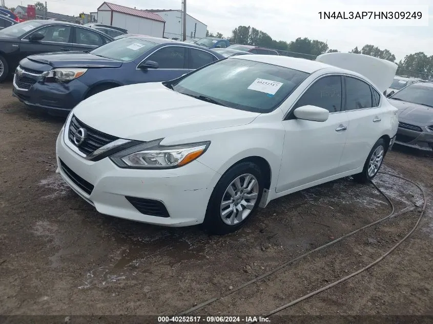 2017 Nissan Altima 2.5 S VIN: 1N4AL3AP7HN309249 Lot: 40252517