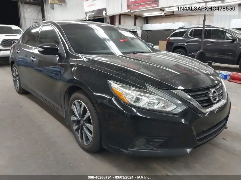 1N4AL3APXHC478550 2017 Nissan Altima 2.5 Sl