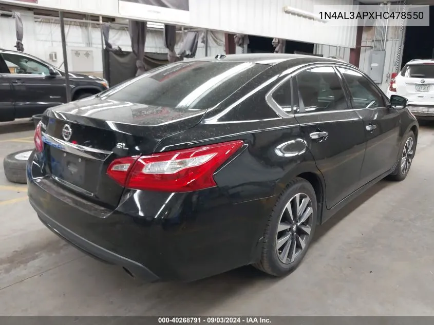 1N4AL3APXHC478550 2017 Nissan Altima 2.5 Sl