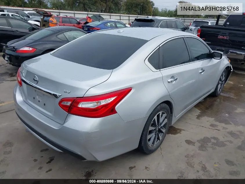 1N4AL3AP3HC285768 2017 Nissan Altima 2.5 Sv