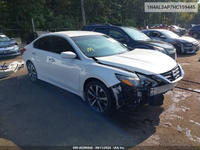 2017 Nissan Altima 2.5 Sr VIN: 1N4AL3AP7HC159445 Lot: 40290548