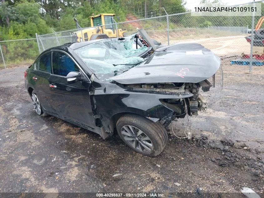 1N4AL3AP4HC109151 2017 Nissan Altima 2.5 Sv