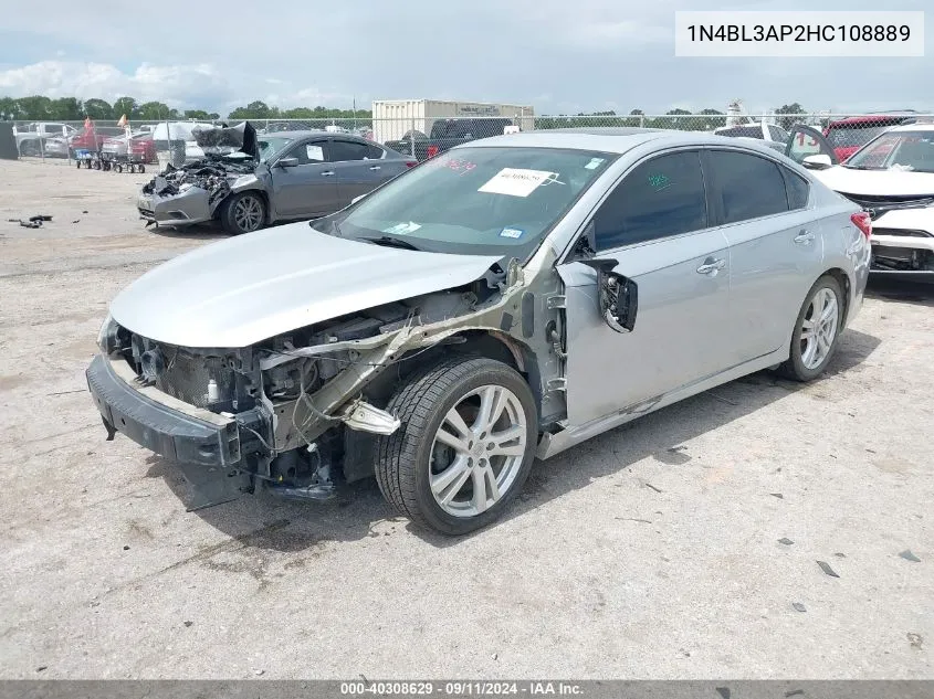 2017 Nissan Altima 3.5 Sl VIN: 1N4BL3AP2HC108889 Lot: 40308629