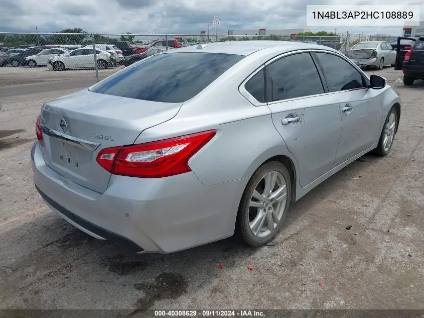 1N4BL3AP2HC108889 2017 Nissan Altima 3.5 Sl