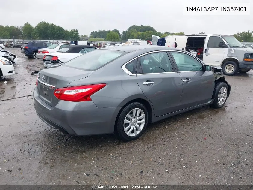 1N4AL3AP7HN357401 2017 Nissan Altima 2.5 S