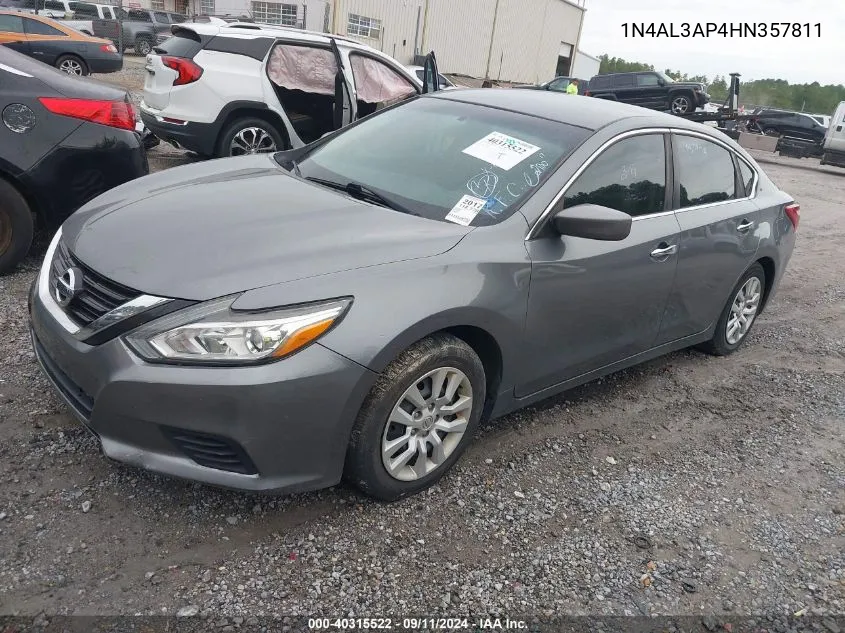 1N4AL3AP4HN357811 2017 Nissan Altima 2.5 S