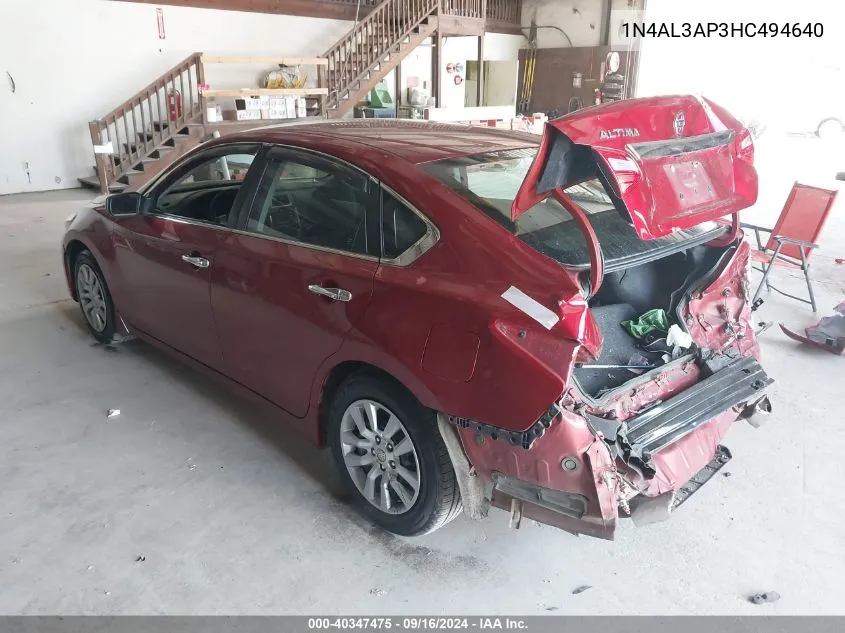 1N4AL3AP3HC494640 2017 Nissan Altima 2.5 S