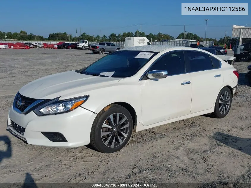 1N4AL3APXHC112586 2017 Nissan Altima 2.5/2.5 S/2.5 Sl/2.5 Sr/2.5 Sv