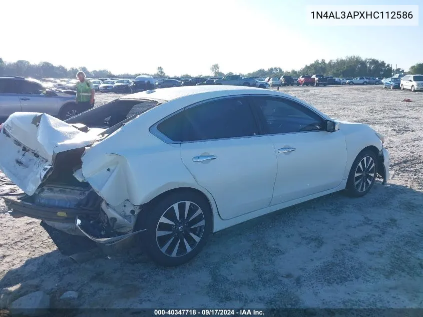 1N4AL3APXHC112586 2017 Nissan Altima 2.5/2.5 S/2.5 Sl/2.5 Sr/2.5 Sv