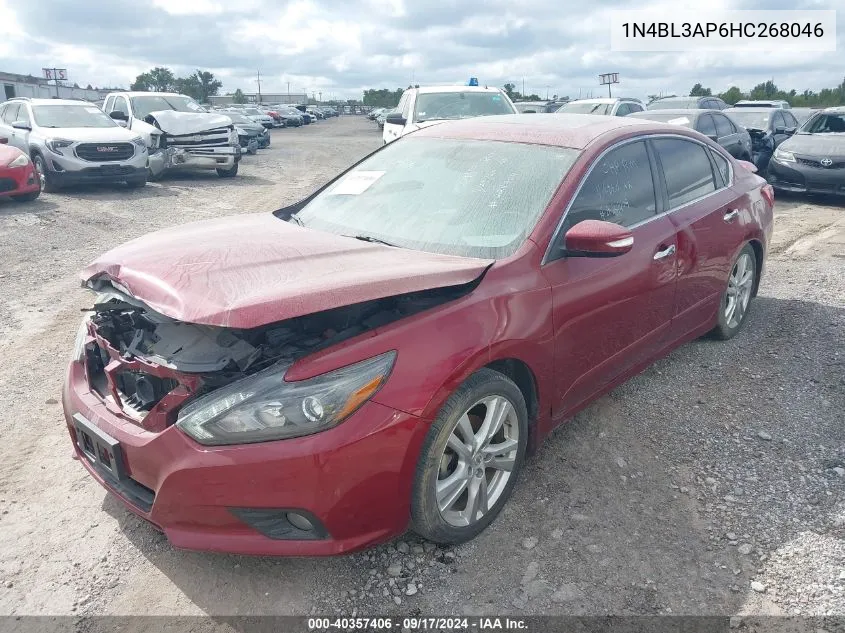 2017 Nissan Altima 3.5 Sl VIN: 1N4BL3AP6HC268046 Lot: 40357406