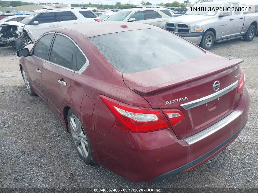 2017 Nissan Altima 3.5 Sl VIN: 1N4BL3AP6HC268046 Lot: 40357406