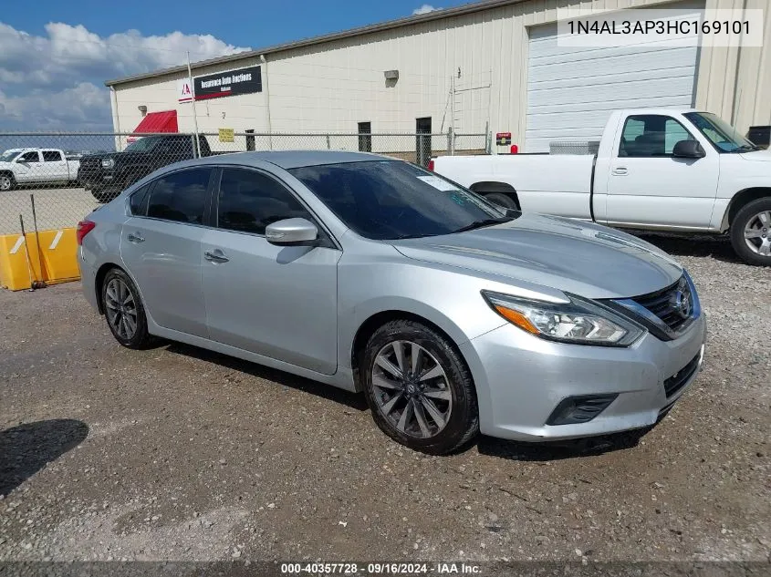 2017 Nissan Altima 2.5 Sl VIN: 1N4AL3AP3HC169101 Lot: 40357728