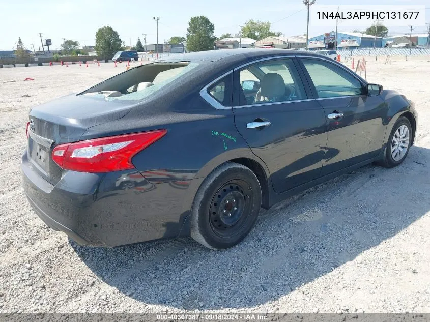 2017 Nissan Altima 2.5 S VIN: 1N4AL3AP9HC131677 Lot: 40367387