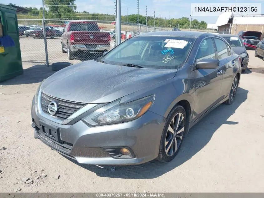 2017 Nissan Altima 2.5/S/Sv/Sl/Sr VIN: 1N4AL3AP7HC123156 Lot: 40379257