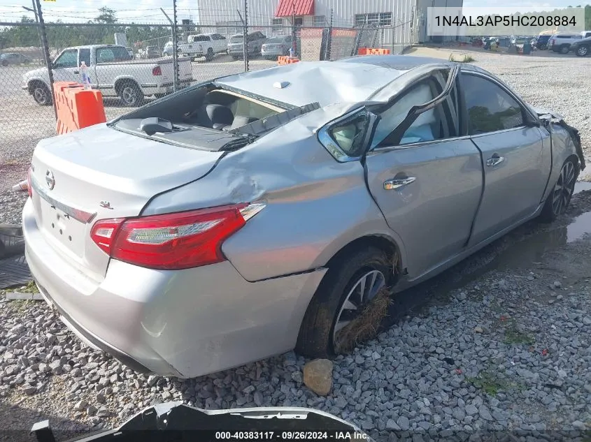 2017 Nissan Altima 2.5 Sl VIN: 1N4AL3AP5HC208884 Lot: 40383117