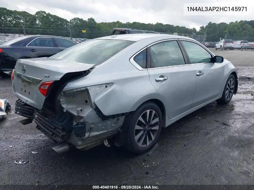 1N4AL3AP2HC145971 2017 Nissan Altima 2.5 Sv