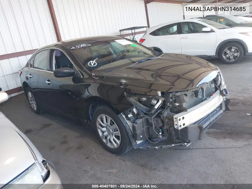 1N4AL3AP8HN314685 2017 Nissan Altima 2.5 S