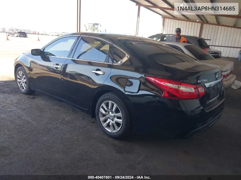 1N4AL3AP8HN314685 2017 Nissan Altima 2.5 S