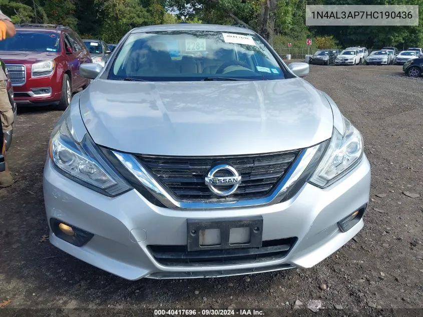 1N4AL3AP7HC190436 2017 Nissan Altima 2.5 Sv