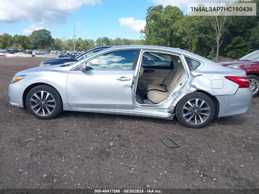 1N4AL3AP7HC190436 2017 Nissan Altima 2.5 Sv