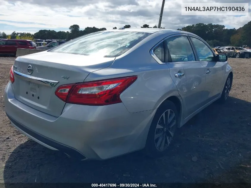 1N4AL3AP7HC190436 2017 Nissan Altima 2.5 Sv