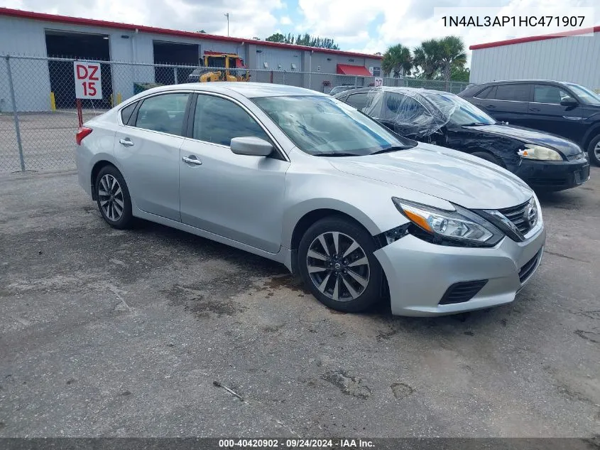 2017 Nissan Altima 2.5 Sv VIN: 1N4AL3AP1HC471907 Lot: 40420902